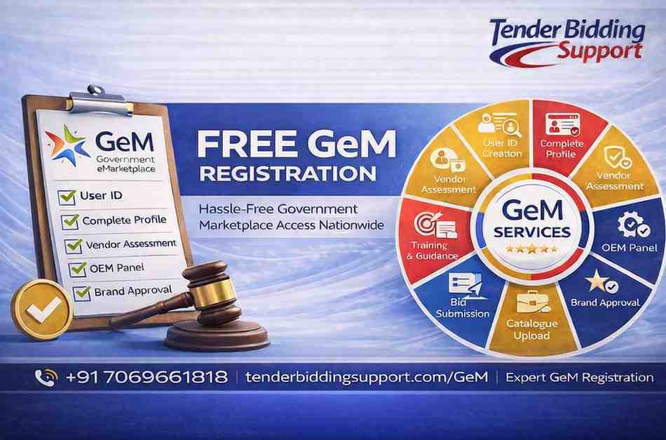 GeM Registration & Support Services Service